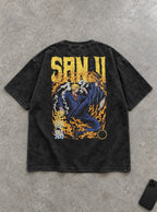 Sanji Fire Kick – T-Shirt – flat-lay | One Piece