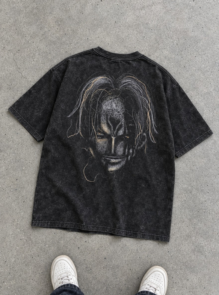 Shanks Sketch – T-Shirt – flat-lay | One Piece