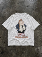 Power Griffin – White Tee – flat-lay | Meme Tees
