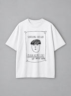 Psycho Helmet Cult – White Tee – mockup | Meme Tees