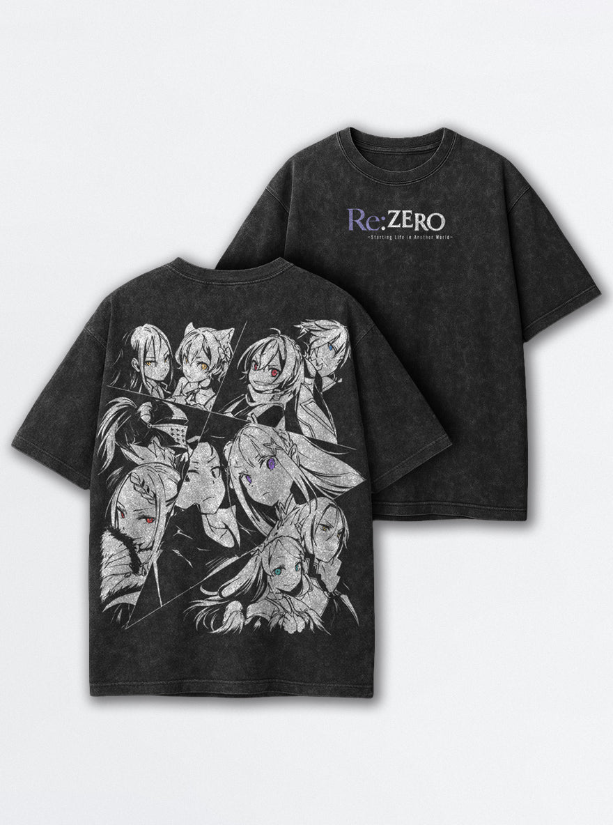 Angular Cast – T-Shirt – mockup | Re Zero