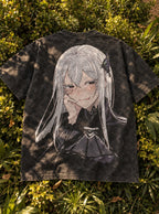 Butterfly Smirk – T-Shirt – flat-lay | Re Zero