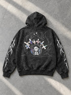 Grinning Shadow – Hoodie – flat-lay | Re Zero