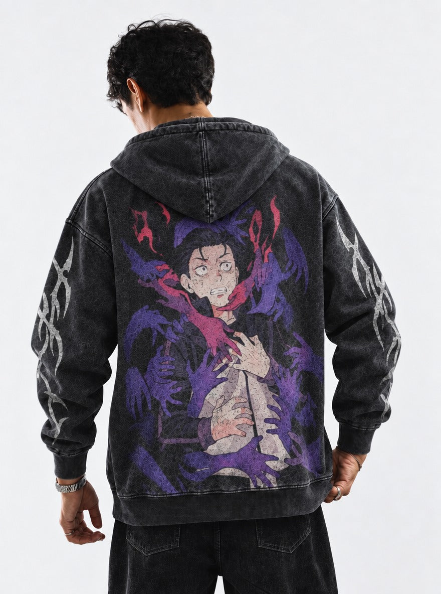 Gripping Despair – Hoodie – model shot | Re Zero