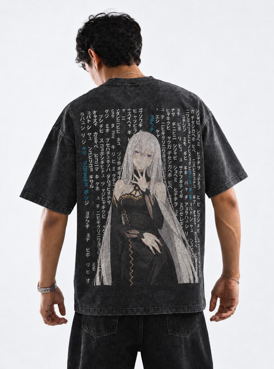 Obsidian Muse – T-Shirt – model shot | Re Zero