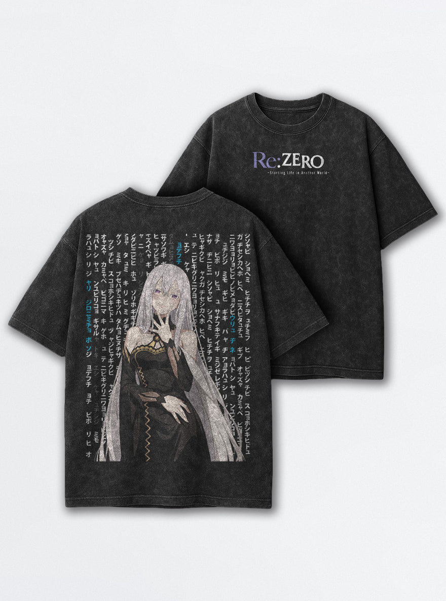 Obsidian Muse – T-Shirt – mockup | Re Zero