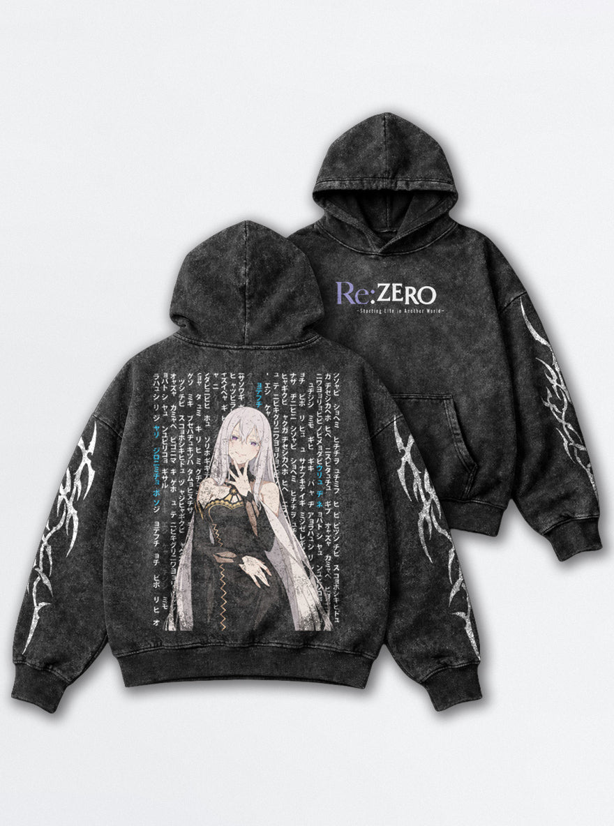 Obsidian Muse – Hoodie – mockup | Re Zero