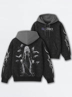 Outstretched Hands – Black & Grey Hoodie – mockup | Re Zero