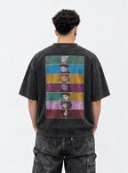 Panel Lineup – T-Shirt – model shot | Re Zero