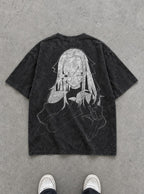 Petal Veil – T-Shirt – flat-lay | Re Zero