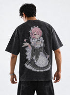 Pout Maid – T-Shirt – model shot | Re Zero