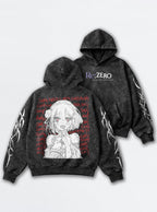 Scribbled Heart – Hoodie – mockup | Re Zero