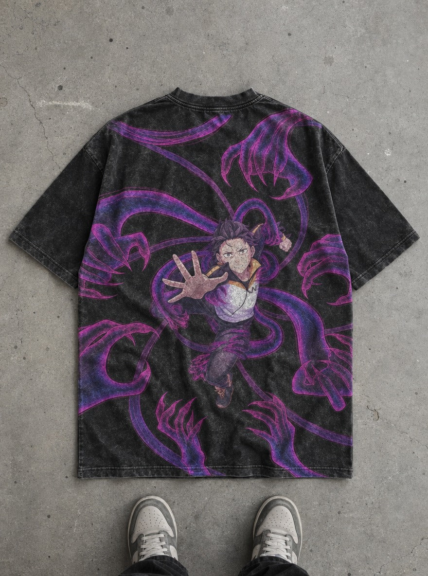 Shadow Lunge – T-Shirt – flat-lay | Re Zero