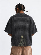 Shadow Swordsman – T-Shirt – model shot | Re Zero