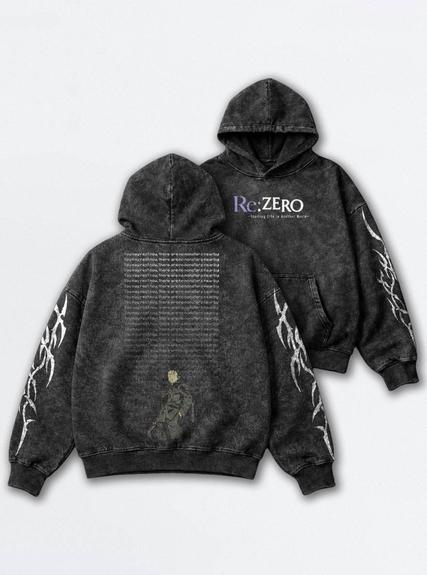 Shadow Swordsman – Hoodie – mockup | Re Zero
