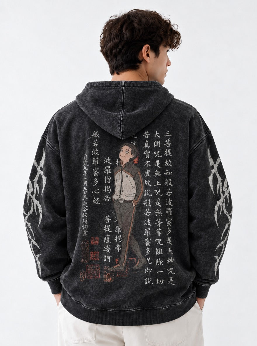 Tracksuit Gaze – Hoodie – model shot | Re Zero