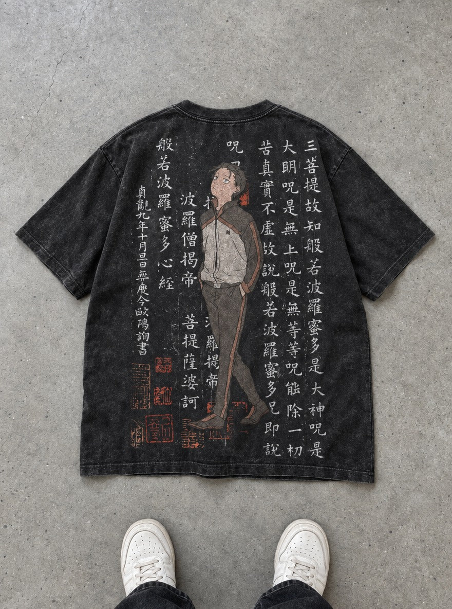 Tracksuit Gaze – T-Shirt – flat-lay | Re Zero