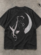 Crescent Silhouette – T-Shirt – flat-lay | Sailor Moon