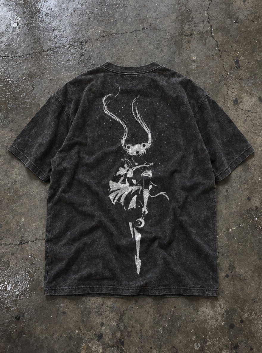 Crescent Wand – T-Shirt – flat-lay | Sailor Moon