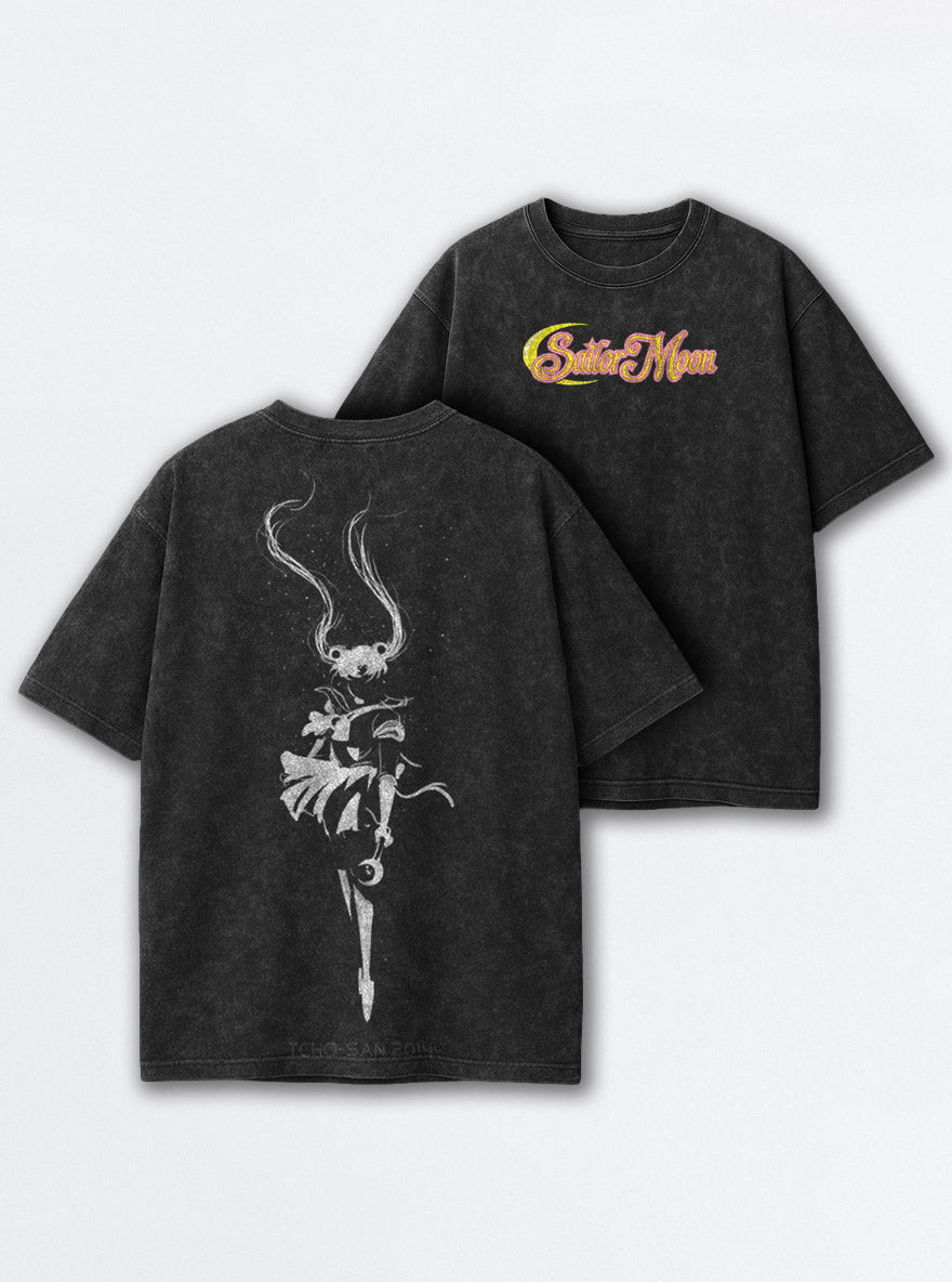 Crescent Wand – T-Shirt – mockup | Sailor Moon