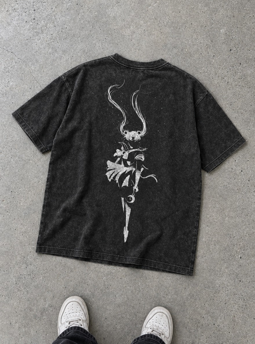 Crescent Wand – T-Shirt – flat-lay | Sailor Moon