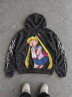 Heart Eyes – Hoodie – flat-lay | Sailor Moon