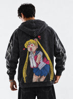 Heart Eyes – Hoodie – model shot | Sailor Moon