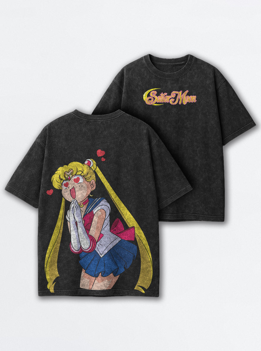 Heart Eyes – T-Shirt – mockup | Sailor Moon