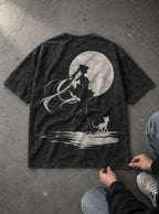 Moonlit Companion – T-Shirt – flat-lay | Sailor Moon