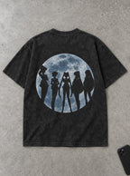 Moonlit Five – T-Shirt – flat-lay | Sailor Moon
