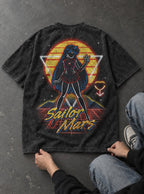 Scarlet Flame – T-Shirt – flat-lay | Sailor Moon