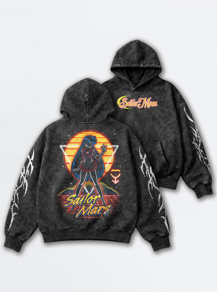 Scarlet Flame – Hoodie – mockup | Sailor Moon