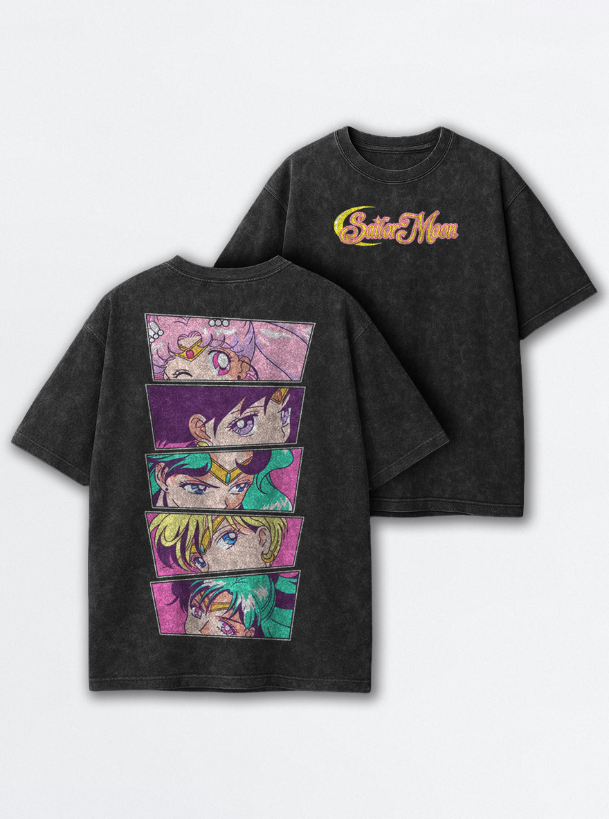 Slanted Panels – T-Shirt – mockup | Sailor Moon