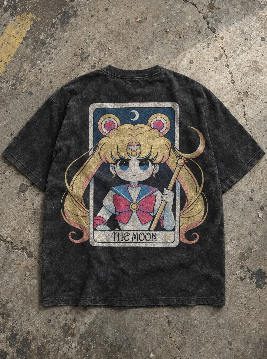 Tarot Maiden – T-Shirt – flat-lay | Sailor Moon
