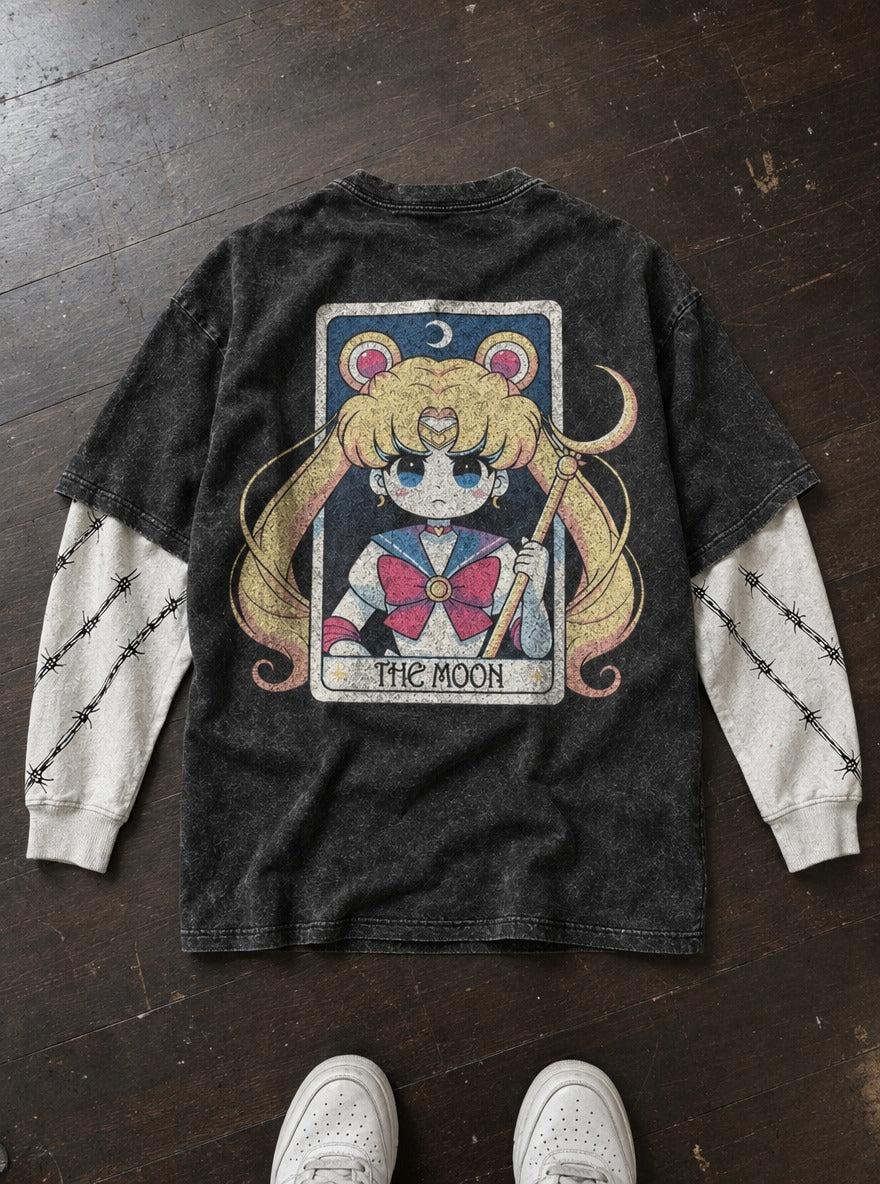 Tarot Maiden – Double Sleeves – flat-lay | Sailor Moon