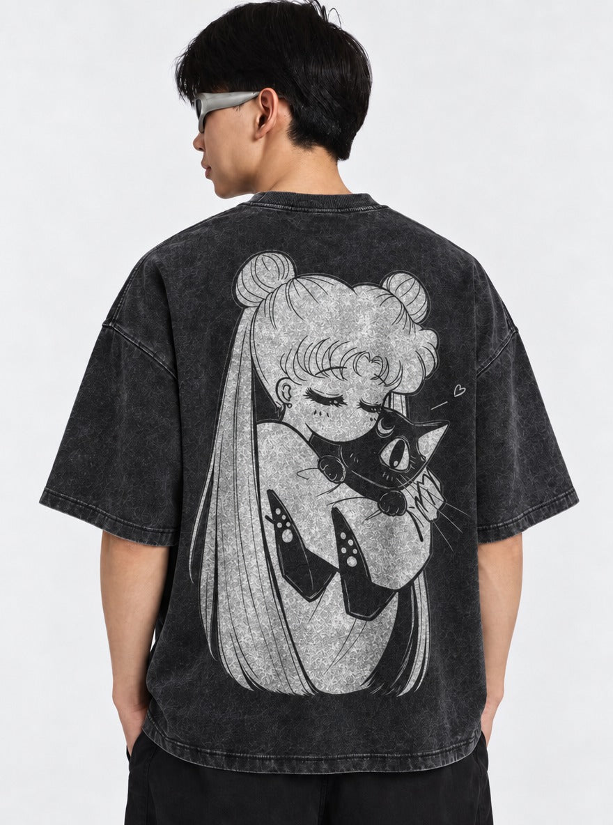 Tender Embrace – T-Shirt – model shot | Sailor Moon