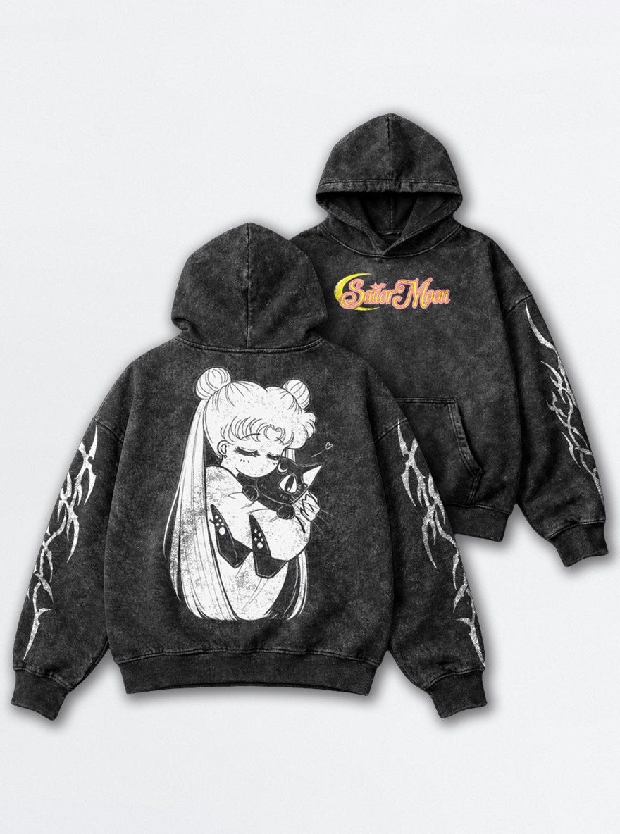 Tender Embrace – Hoodie – mockup | Sailor Moon