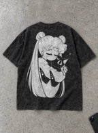 Tender Embrace – T-Shirt – flat-lay | Sailor Moon