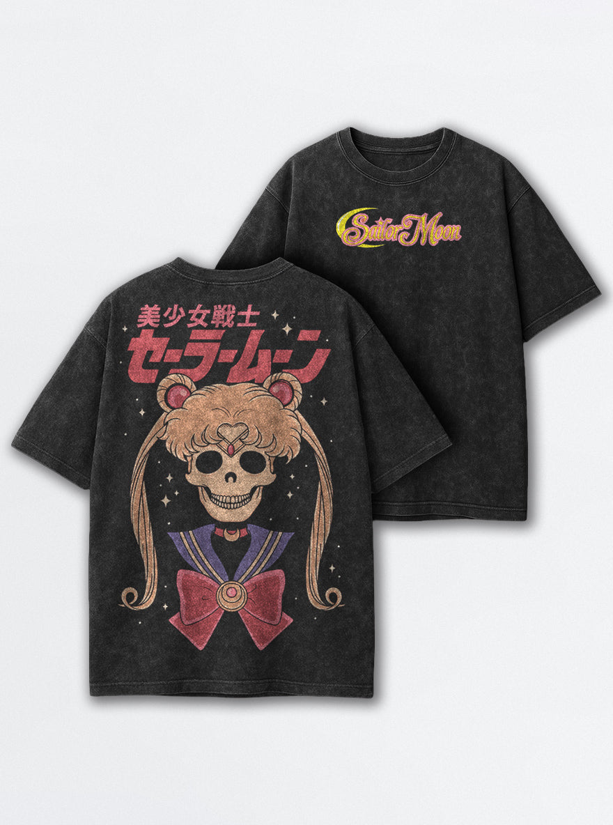 Twintail Skull – T-Shirt – mockup | Sailor Moon