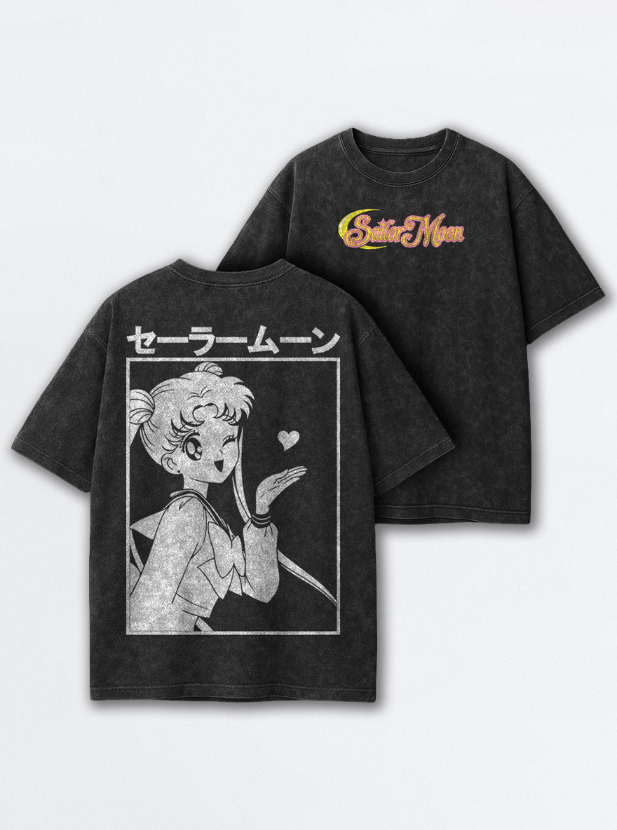 Winking Heart – T-Shirt – mockup | Sailor Moon