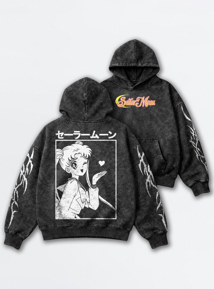 Winking Heart – Hoodie – mockup | Sailor Moon