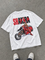 Shakira – White Tee – flat-lay | Meme Tees