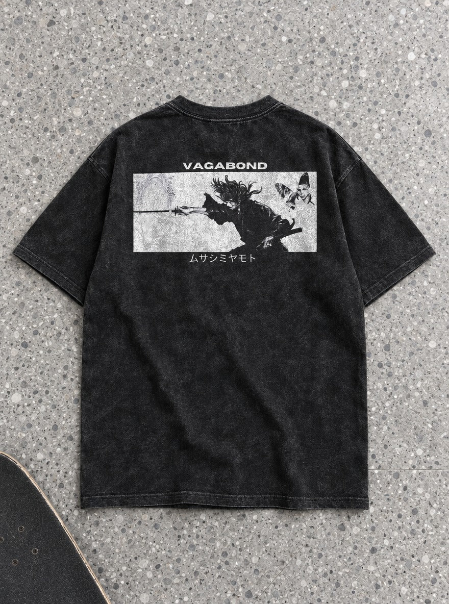 Butterfly Slash – T-Shirt – flat-lay | Vagabond