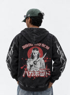 Invincible Musashi – Hoodie – model shot | Vagabond