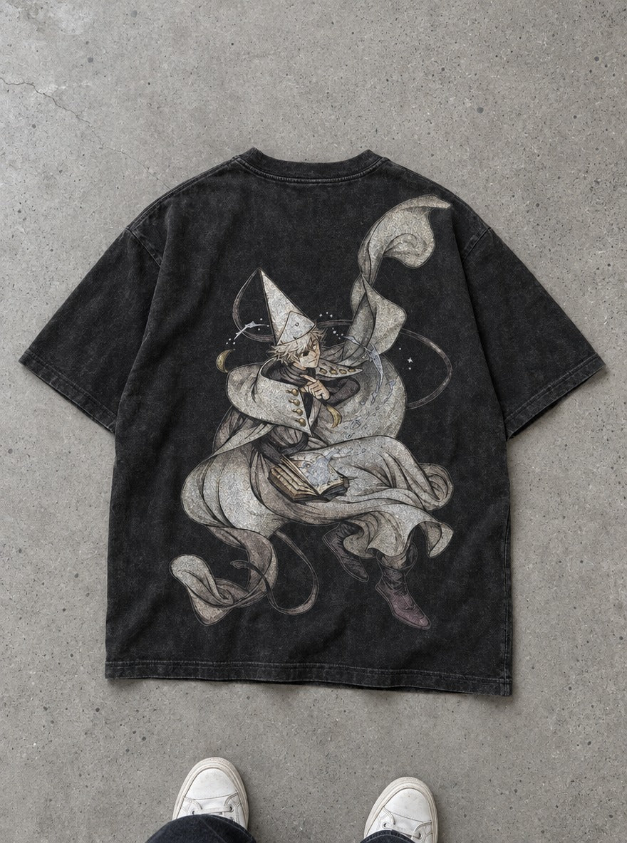 Floating Torrent – T-Shirt – flat-lay | Witch Hat Atelier