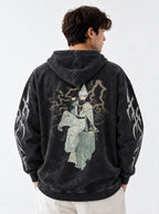 Geometric Grove – Hoodie – model shot | Witch Hat Atelier