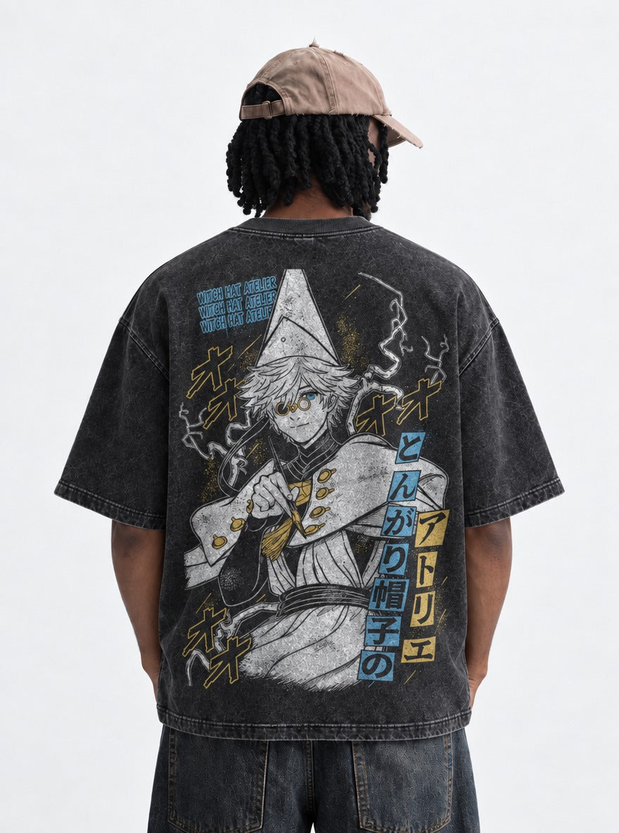 Inkspell Sketch – T-Shirt – model shot | Witch Hat Atelier