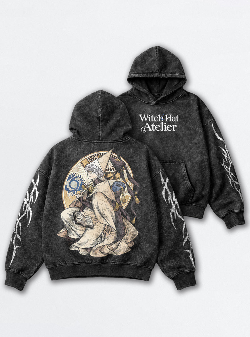 Lunar Grimoire – Hoodie – mockup | Witch Hat Atelier
