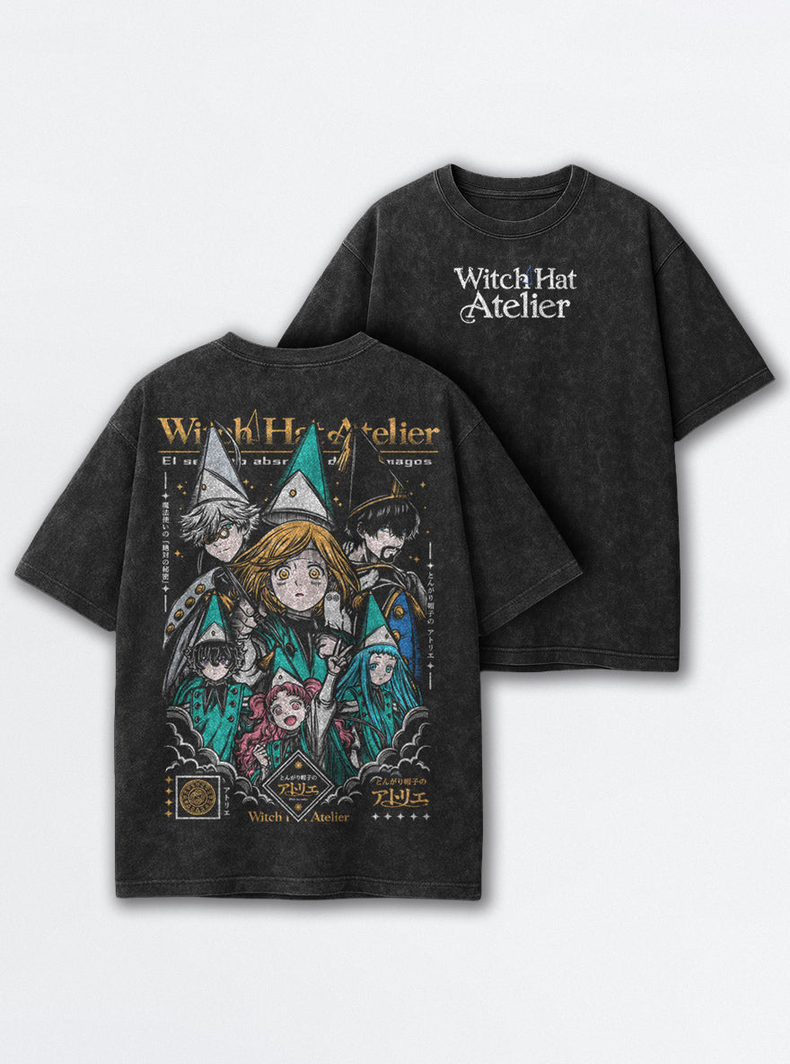 Owlbound Circle – T-Shirt – mockup | Witch Hat Atelier