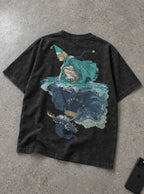 Reflected Witch – T-Shirt – flat-lay | Witch Hat Atelier